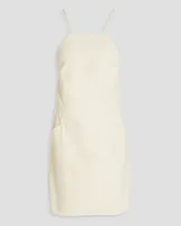 ba&sh Cotton halterneck mini dress - White White