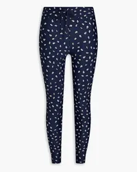 The Upside Ditsy Paisley printed stretch leggings - Blue Blue