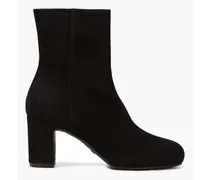 Gianella suede ankle boots - Black