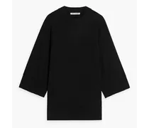 Oversized cashmere sweater - Black