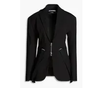 Jacquemus Filu wool-blend blazer - Black Black