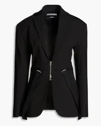 Jacquemus Filu wool-blend blazer - Black Black