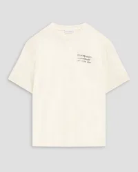 J.W.Anderson Printed cotton-jersey T-shirt - White White