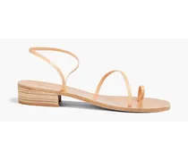 Aplie leather slingback sandals - Neutral