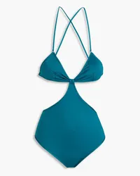 Zimmermann Cutout swimsuit - Blue Blue