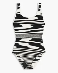 Missoni Space-dyed stretch-knit bodysuit - Black Black