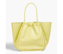 Leather tote - Green