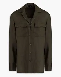 Theory Linen shirt - Green Green