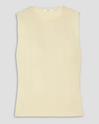 Vince Ribbed TENCEL Lyocell-blend tank - White White