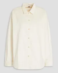 Totême Cotton-blend corduroy shirt - White White