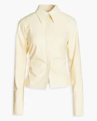 Nanushka Shado vegan leather shirt - Neutral Neutral