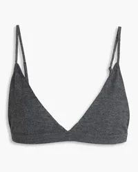 Joseph Mélange cashmere-blend bra top - Gray Gray