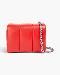 STAND Ery quilted leather cross-body bag - Red Red