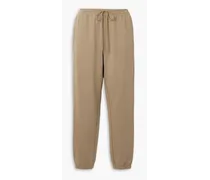 Essential French cotton-terry track pants - Neutral