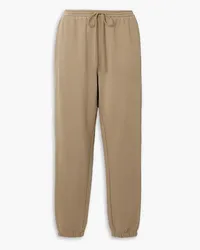 Vince Essential French cotton-terry track pants - Neutral Neutral