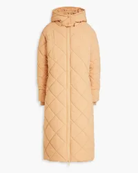 The Upside Tania quilted shell hooded coat - Neutral Neutral