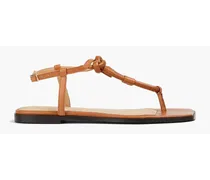 Le Lunit leather sandals - Brown