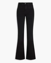 Paige Laurel high-rise bootcut jeans - Black Black