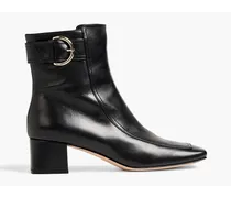 Olsen 45 leather ankle boots - Black