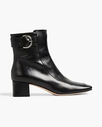 Gianvito Rossi Olsen 45 leather ankle boots - Black Black