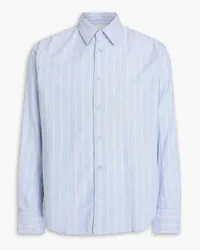 Rag & Bone Fit 2 slim-fit striped cotton Oxford shirt - Blue Blue