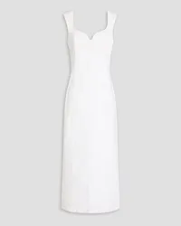 Mara Hoffman Indya denim midi dress - White White