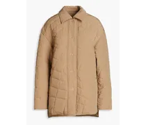 Amy quilted shell jacket - Neutral