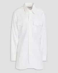 Maison Margiela Cotton-poplin shirt - White White