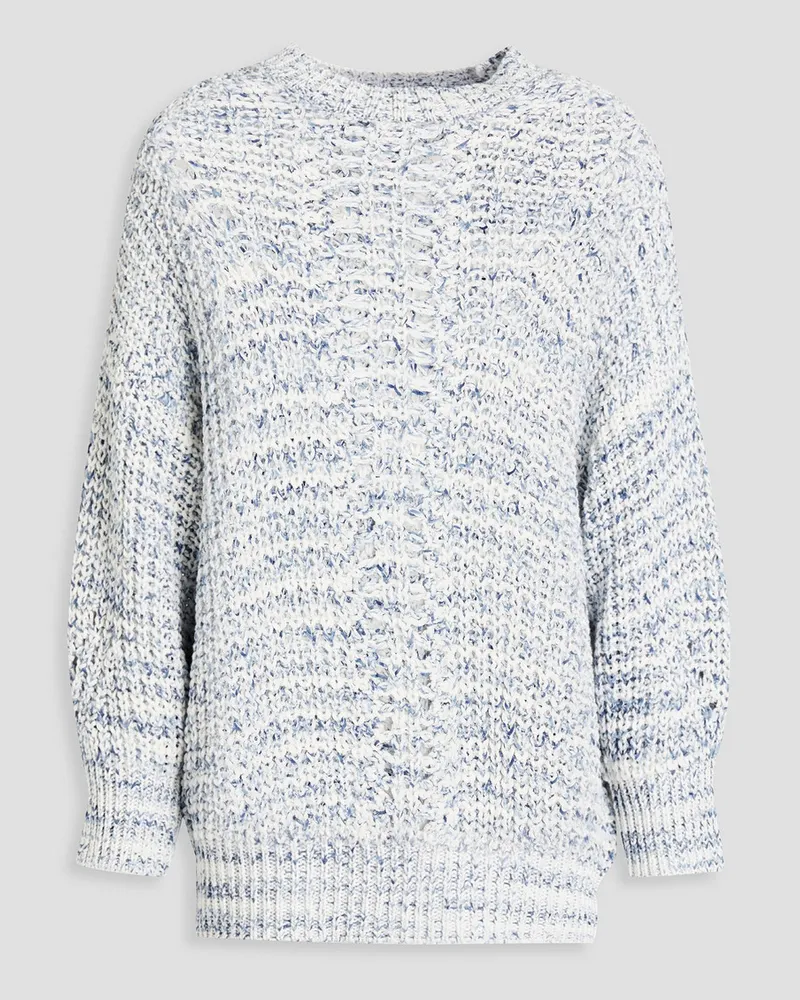 Joie Willey marled cotton sweater - White White