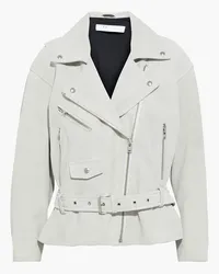 IRO Tigao suede biker jacket - White White