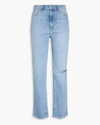 Paige Noella high-rise straight-leg jeans - Blue Blue