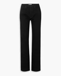 Nili Lotan Smith high-rise straight-leg jeans - Black Black