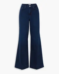 Frame Denim Le Palazzo high-rise wide-leg jeans - Blue Blue