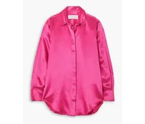 Boy silk-satin shirt - Pink