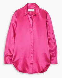 Michael Lo Sordo Boy silk-satin shirt - Pink Pink