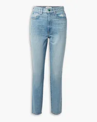 SLVRLAKE Beatnik high-rise slim-leg jeans - Blue Blue