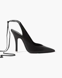 ATTICO Venus leather pumps - Black Black