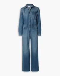 Rivet Utility Denim jumpsuit - Blue Blue