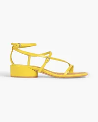 Ferragamo Egadi 30 leather sandals - Yellow Yellow