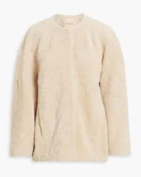 Karl Donoghue Shearling jacket - White White