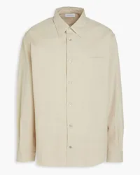 John Elliott + Co Cloak cotton-blend shirt - Neutral Neutral