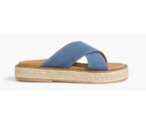 Nattie suede espadrille sandals - Blue