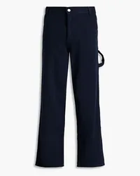 Sandro Cotton-gabardine chinos - Blue Blue