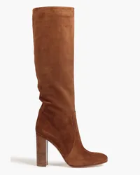 Gianvito Rossi Texas suede boots - Brown Brown