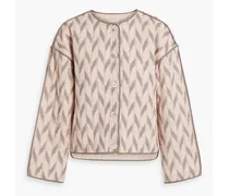 York quilted printed cotton jacket - Neutral