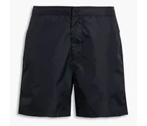 Short-length swim shorts - Black