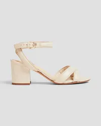 Alexandre Birman Camille 60 leather sandals - White White