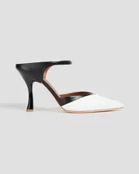 Malone Souliers Jil two-tone leather pumps - White White