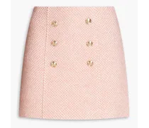 Tweed mini skirt - Pink