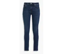 Cate mid-rise skinny jeans - Blue